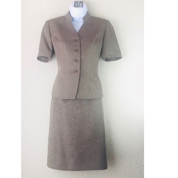 Kasper Skirt Suit Women’s Petite Vintage 80’s - Picture 1 of 5